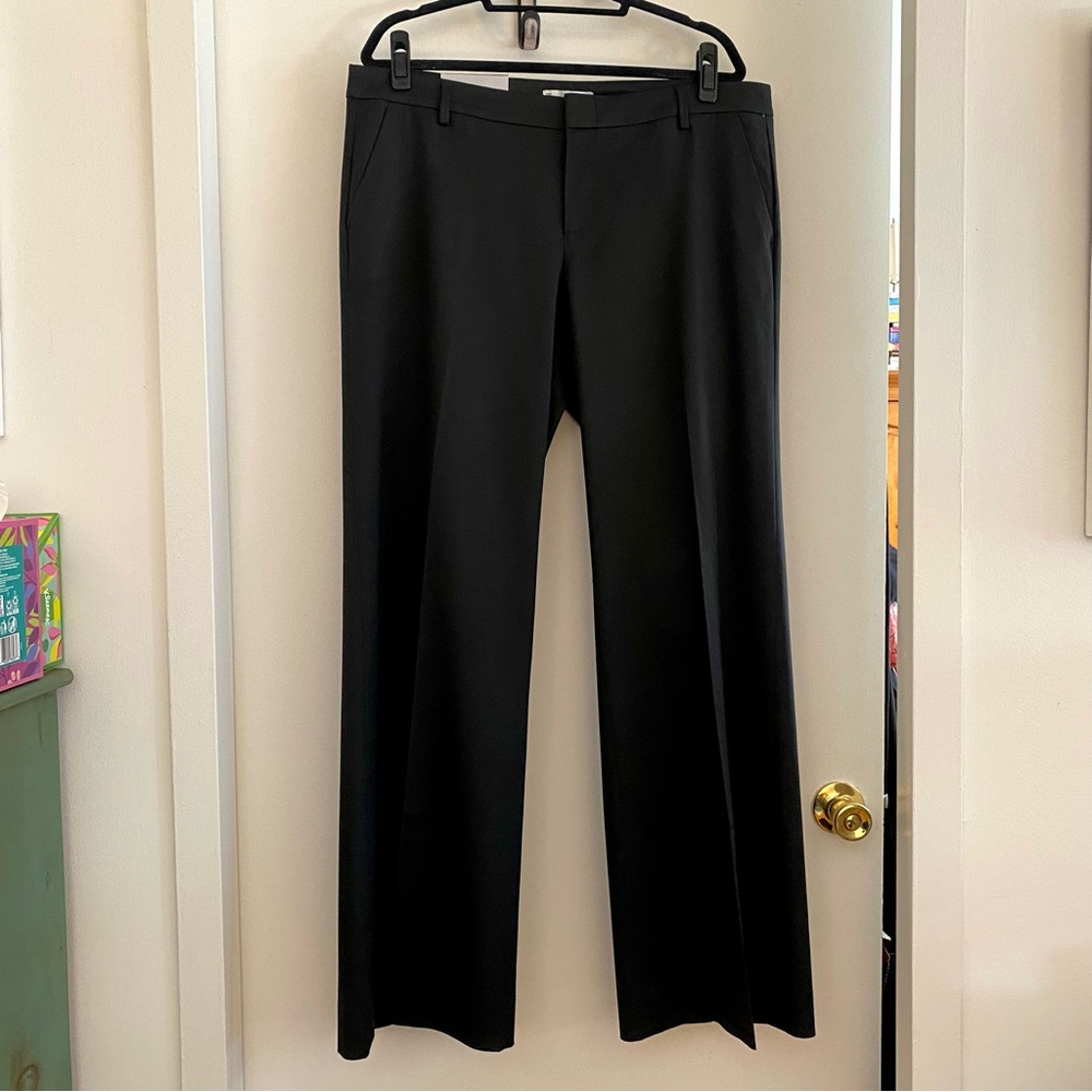 NWT GAP wide leg black size 16 pants.